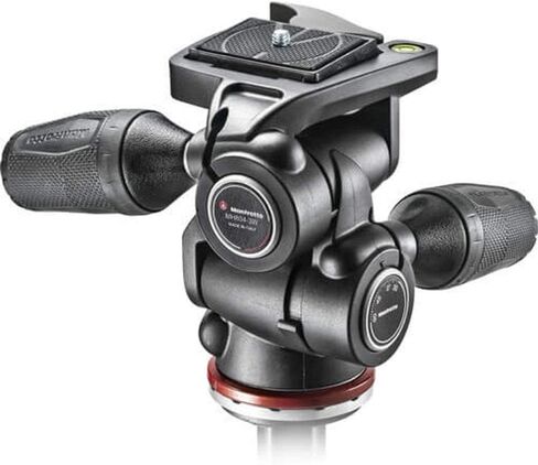 Manfrotto MH804 3-Way Pan/Tilt Head with 200LT-PL Quick Release Plate in Kuwait