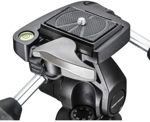 Manfrotto MH804 3-Way Pan/Tilt Head with 200LT-PL Quick Release Plate in Kuwait
