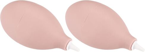 منفاخ هواء كرة غبار من M METERXITY مكون من قطعتين - مطاط تنظيف المعدات وإزالة الغبار ونقل السائل، يوضع على الكمبيوتر/عدسة الكاميرا/النباتات (3.5 × 1.61 بوصة، وردي) in Kuwait