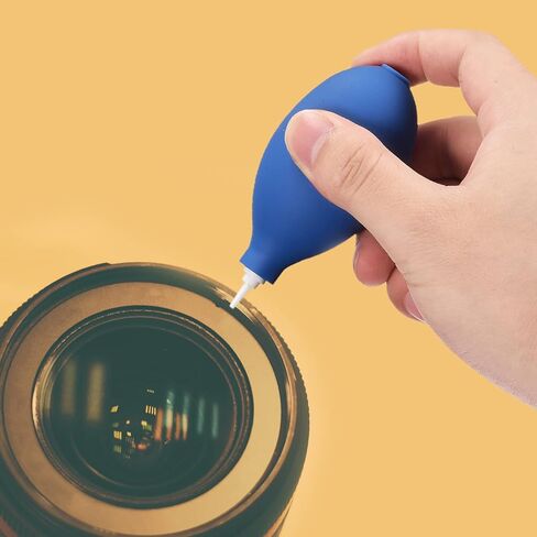 منفاخ هواء كرة غبار من M METERXITY مكون من قطعتين - مطاط تنظيف المعدات وإزالة الغبار ونقل السائل، يوضع على الكمبيوتر/عدسة الكاميرا/النباتات (3.5 × 1.61 بوصة، وردي) in Kuwait