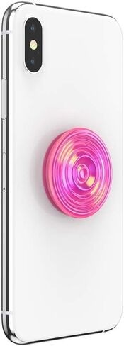 PopSockets PopTop (Top only. Base Sold Separately) Swappable Top for PopSockets Phone Grip Base, PopTop Solid - Carbonite Weave in Kuwait