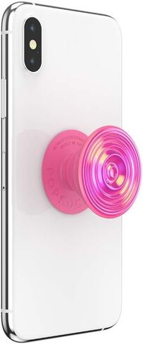 PopSockets PopTop (Top only. Base Sold Separately) Swappable Top for PopSockets Phone Grip Base, PopTop Solid - Carbonite Weave in Kuwait