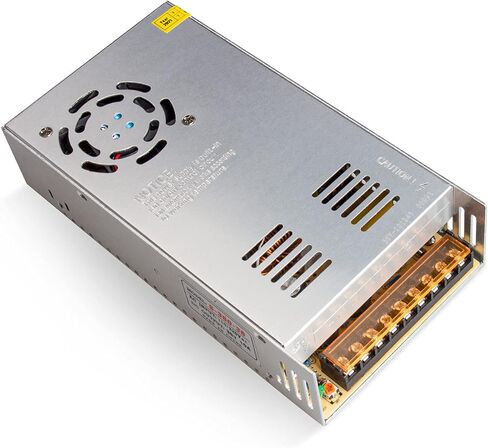 محول طاقة عالمي من REALSUN 36 فولت 10 أمبير، محول إمداد منظم تيار متردد إلى تيار مستمر، محرك LED 360 وات لكاميرات المراقبة والراديو ومشروع الكمبيوتر in Saudi Arabia