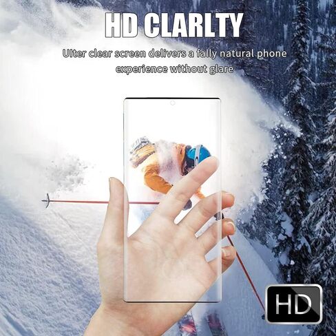 AFSKU [2+2 Pack] Galaxy S23 Ultra Screen Protector and Camera Lens Protector, HD Clear Tempered Glass, Fingerprint Support,3D Full Coverage, Scratch Resistant, for Samsung Galaxy S23 Ultra 6.8 Inch in Kuwait