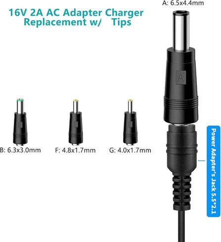 16V 2A AC DC محول التيار الكهربائي شاحن متوافق مع Altec Lansing IMW888 IMW888s IMW645 IMW778 IMT804N Big Super LifeJacket مكبر صوت بلوتوث لاسلكي مقاوم للماء والمزيد 16V 2A سلك إمداد الطاقة in Kuwait
