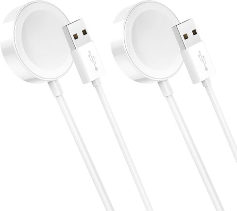 JUD for Apple Watch Charger with 6.5ft Cable,2pcs/Pack,Compatible with iwatch Series. in Kuwait