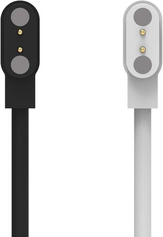 شاحن بديل متوافق مع كابل شاحن الساعة SKG V7 Pro / V7 بطول 1.9 قدم USB سلك شحن مغناطيسي لشاحن الساعة الذكية SKG V7 Pro (أسود وأبيض) in Kuwait