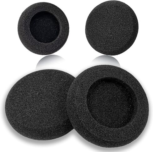 Ear Cushions for Plantronics Headset Ear Pads Replacement Foam Earpads Designed for Plantronics HW251N HW261N HW510 HW520 Blackwire C320 3210 3220 3320 Jabra PRO 920 Biz 2300 GN2000 Headphone (4 Pack) in Saudi Arabia
