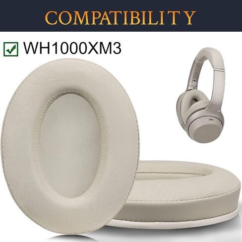 SOULWIT Cooling Earpads for Sony WH-1000XM3 - Black in Kuwait