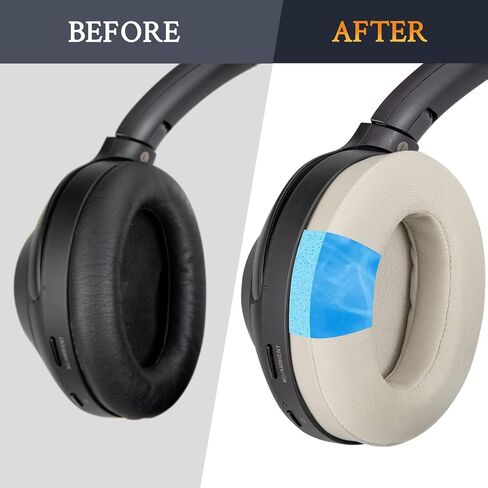 SOULWIT Cooling Earpads for Sony WH-1000XM3 - Black in Kuwait