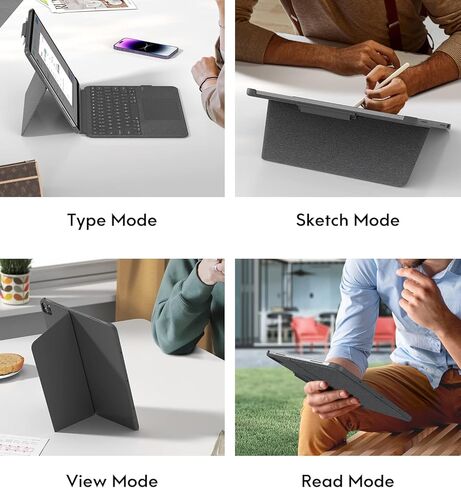 حافظة لوحة مفاتيح لجهاز iPad Pro مقاس 12.9 بوصة (الجيل السادس - 2022) مغناطيسية قابلة للفصل من CHESONA، لوحة تتبع متعددة اللمس، إضاءة خلفية بـ 7 ألوان، لوحة مفاتيح بلوتوث مغناطيسية مع مسند لجهاز iPad Pro 12.9 الجيل السادس/الخامس/الرابع/الثالث in Kuwait