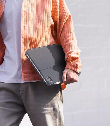 حافظة لوحة مفاتيح لجهاز iPad Pro مقاس 12.9 بوصة (الجيل السادس - 2022) مغناطيسية قابلة للفصل من CHESONA، لوحة تتبع متعددة اللمس، إضاءة خلفية بـ 7 ألوان، لوحة مفاتيح بلوتوث مغناطيسية مع مسند لجهاز iPad Pro 12.9 الجيل السادس/الخامس/الرابع/الثالث in Kuwait