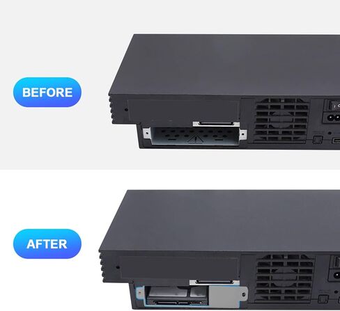 دعامة محرك الأقراص الصلبة مقاس 2.5 بوصة لجهاز PS2، دعامة مطبوعة ثلاثية الأبعاد HDD SSD، دعامة تثبيت محرك القرص الصلب لوحدة التحكم PS2 SCPH 30000 SCPH 50000 (أخضر) in Saudi Arabia