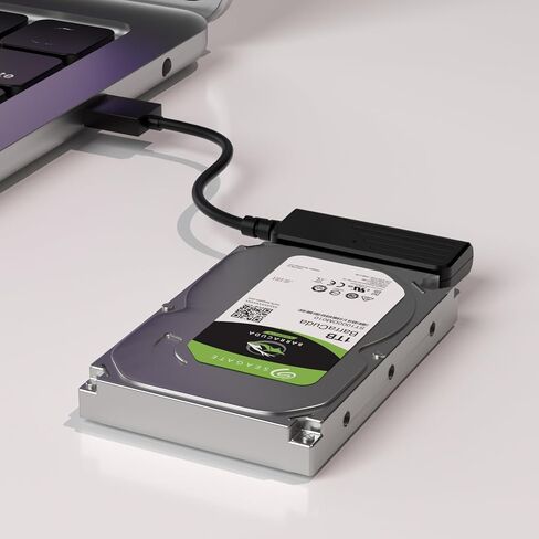 SSD SATA Adaper USB 3.0 إلى SATA III لـ 2.5 بوصة SSD & HDD 9.5 مم 7 مم حاوية القرص الصلب الخارجي تدعم بحد أقصى 6 تيرابايت مع UASP in Kuwait