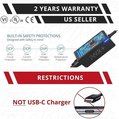 شاحن لاب توب للسيارة لجهاز اتش بي بروبوك ايليت بوك ريفولف بيزنس: 250 450 455 640 645 650 745 820 840 850 G1 G2 G3 G4 G5 G6 463958-001 609939-001 PA-165 0-02HC PA-1900-18H2 741727-001 in Kuwait