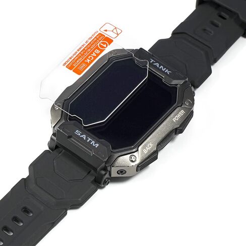 2-Pack Screen Protector, Compatible with Kospet Tank M1 Smartwatch Smart Watch TPU Film Protectors StickerTempered Glass in Kuwait