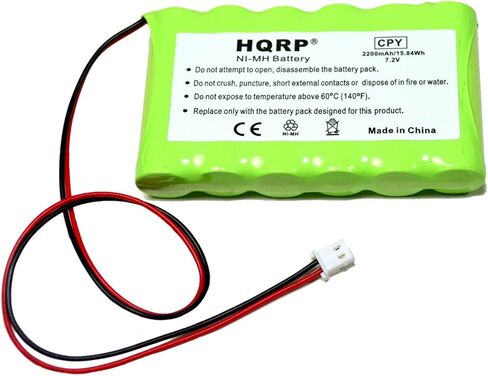 HQRP Battery 2200mAh Compatible with Ademco Honeywell Lynx LYNXRCHKITHC LYNXRCHKIT-HC K5109 781410403291 55026089 WALYNX-RCHB-SC WALYNXRCHBSC LYNXRCHKIT-SC Replacement in Kuwait