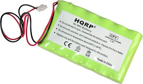 HQRP Battery 2200mAh Compatible with Ademco Honeywell Lynx LYNXRCHKITHC LYNXRCHKIT-HC K5109 781410403291 55026089 WALYNX-RCHB-SC WALYNXRCHBSC LYNXRCHKIT-SC Replacement in Kuwait