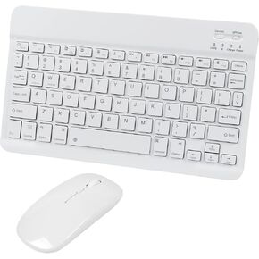 Bluetooth Wireless Keyboard and Mouse Combo,Ultra-Slim Ergonomic Small Rechargeable Bluetooth Keyboard Mouse Set for Apple iPad iPhone Samsung Tablet Phone Android PC Computer Mac Smartphone(Pink) in Kuwait