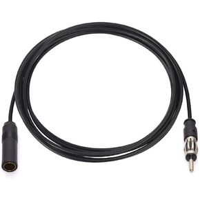 Bingfu Car FM AM Radio Antenna Extension Cable 6.5 feet / 2m Cord DIN Plug Connector Coaxial Cable for Vehicle Truck Car Stereo Head Unit CD Media Receiver Player in Kuwait