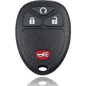 Key Fob Keyless Entry Remote Compatible with Chevrolet Silverado Avalanche Captiva Equinox Express Suburban Tahoe Traverse, GMC Sierra Acadia Savana Yukon, 4 Buttons Replacement OUC60221, OUC60270 in Kuwait