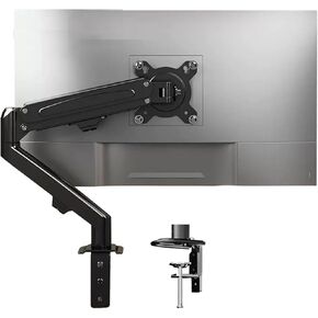 Single Monitor Mount Stand Fits Monitor max 32 Inch, Adjustable Monitor Arm Desk Mount Holds 4.4-19.8lbs Computer Screen, Full Motion Gas Spring Monitor Desk Mount, VESA Mount 75x75, 100x100 in Kuwait
