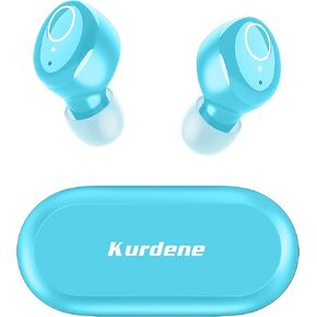 kurdene Bluetooth Wireless Earbuds, S8 Deep Bass Sound 38H Playtime IPX8 Waterproof Earphones Call Clear with Microphone in-Ear Bluetooth Headphones Comfortable for iPhone, Android in Saudi Arabia