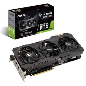ASUS TUF Gaming NVIDIA GeForce RTX 3080 Graphics Card (PCIe 4.0, 10GB GDDR6X, HDMI 2.1, DisplayPort 1.4a, Dual Ball Fan Bearings, Military-Grade Certification, GPU Tweak II) (Renewed) in Kuwait