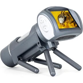 مجهر رقمي محمول للأطفال من JOYALENS JL012، مجهر محمول للأطفال 50x-300x، كاميرا مجهر USB LCD مقاس 2 بوصة لهدايا الأطفال، مجموعة ألعاب علمية تعليمية مع شرائح مُجهزة، 8 جيجابايت (رمادي) in Kuwait