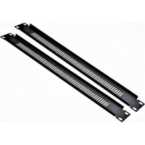 خزائن من راك اي تي 1U 19 انش، حشية هيكل فارغة بفتحات تهوية لوحة ستيل سوداء، خادم شبكة الإنترنت مركز بيانات الشبكة السحابية، فاصل مشقوق للتهوية، أقسام لوحة تثبيت، عبوة من قطعتين in Kuwait