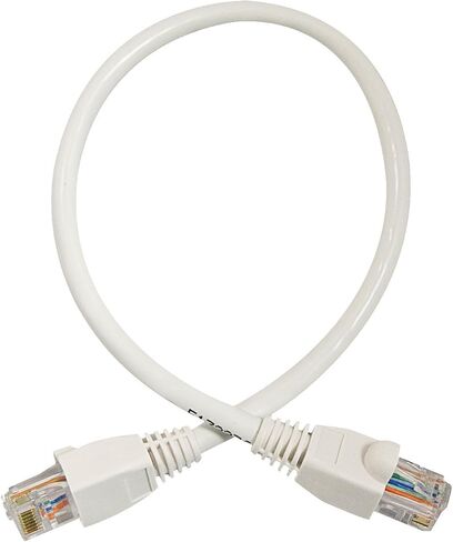 On-Q AC3510WHV1 CAT 5e Patch Cable, 100 Feet, White in Saudi Arabia