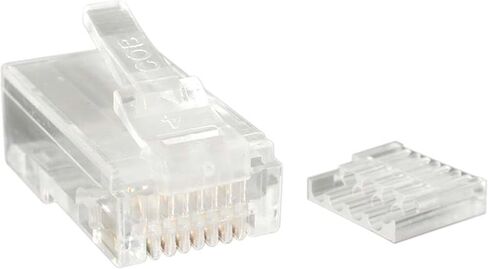 StarTech.com Cat 5e RJ45 موصل قابس معياري صلب - 50 حزمة (CRJ45SOL50PK) in Kuwait