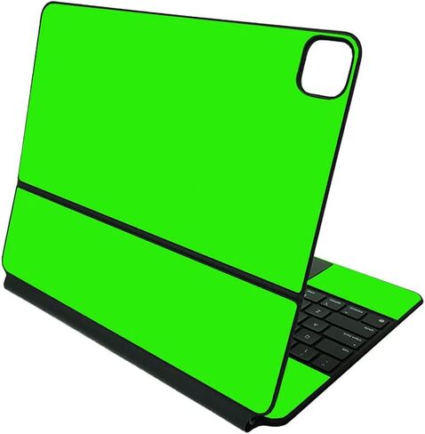 MightySkins Skin Compatible with Apple Magic Keyboard for iPad Pro 12.9" (3rd-6th Generation) - Solid White | Protective, Durable, and Unique Vinyl Decal wrap Cover | Easy to Apply | Made in The USA in Kuwait