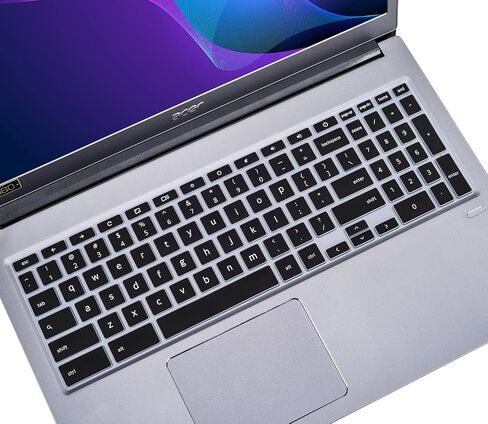 غطاء لوحة المفاتيح لجهاز Acer Chromebook 315 CB315-3HT-C296/C6XF/C16B 15.6 بوصة، Acer Chromebook 715 CB715 15.6 بوصة/Acer 317 Chromebook 17.3 بوصة [ليس لجهاز Acer Chromebook 315 بدون لوحة مفاتيح رقمية] - نعناع تدريجي in Kuwait