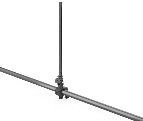 Clifod Gooseneck Pole Mount for Ring Light Webcam, 11'' Flexible Rod Extension Arm Ring Light Attachment in Kuwait