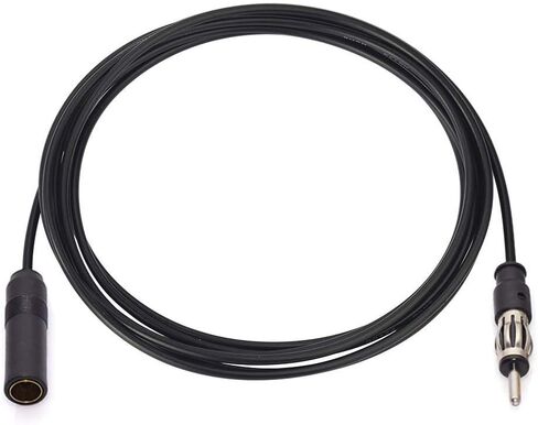 Bingfu Car FM AM Radio Antenna Extension Cable 6.5 feet / 2m Cord DIN Plug Connector Coaxial Cable for Vehicle Truck Car Stereo Head Unit CD Media Receiver Player in Kuwait