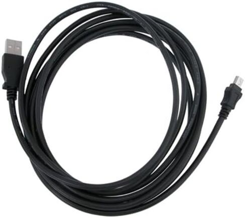 Monoprice 3-Feet USB A to mini-B 5pin 28/28AWG Cable (103896) Black in Saudi Arabia