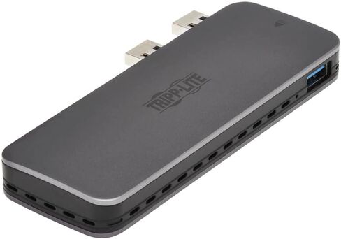 تريب لايت حاوية تخزين SSD خارجية مع كيبل USB-C لالعاب الكمبيوتر، M.2 NVMe وSATA SSD، نقل بيانات 10 جيجابايت في الثانية - ويندوز وماك او اس ولينكس - لا يتطلب برنامج، ضمان لمدة عام (U457-1M2-NVME-L) in Kuwait