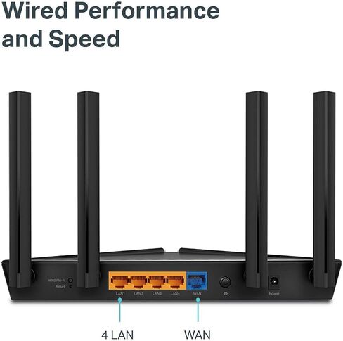 راوتر واي فاي ذكي TP-Link Wifi 6 AX1500 (Archer AX10) 802.11ax، راوتر AX ثنائي النطاق، تشكيل الشعاع، OFDMA، MU-MIMO، أدوات الرقابة الأبوية، يعمل مع Alexa (متجدد) in Saudi Arabia