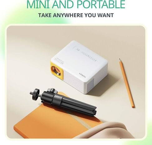 حامل ثلاثي القوائم لجهاز العرض الصغير - حامل ثلاثي يوتون لجهاز العرض الصغير المحمول، حامل جهاز عرض مع رأس كروي معدني قابل للدوران 360 درجة للكاميرا وجهاز العرض الصغير وكاميرا الويب in Kuwait