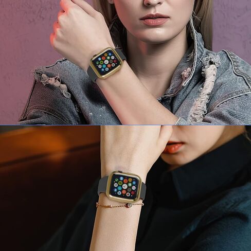 ORIbox Ultra Thin Case Compatible with Apple Watch Series 6/5/ 4/ SE, TPU HD Full Protective Case F3000001 Clear in Kuwait