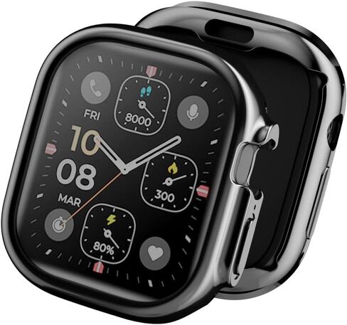 Compatible with Apple Watch Ultra 2/Ultra 49mm Bumper Case Screen Protector Cover Soft TPU Shockproof for Apple Watch Ultra 2/Ultra 49mm Case (Gold) in Kuwait