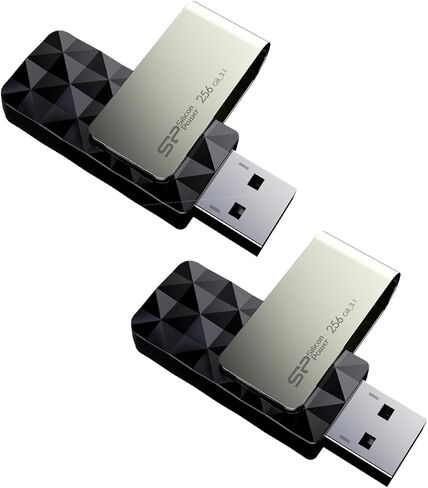 سيليكون باور 2-حزمة 256 جيجابايت USB 3.2 Gen1 (USB 3.0) محرك فلاش USB Blaze B30 in Kuwait