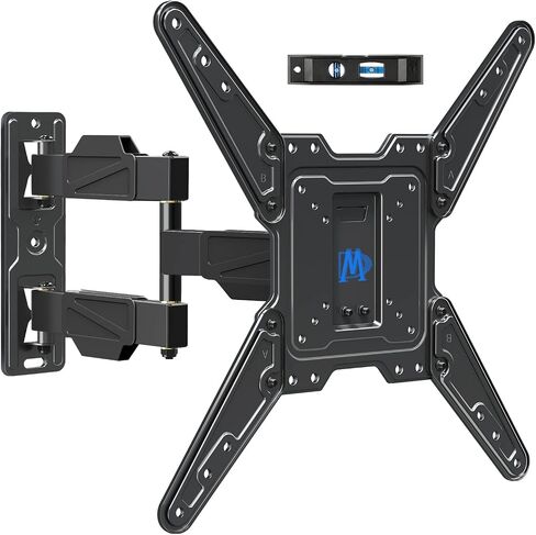 Mounting Dream TV Wall Mount for Most 26-55" TVs, TV Mount Full Motion with Swivel Articulating Arm, Perfect Center Design Wall Mount TV Bracket, up to VESA 400x400mm and 77 lbs Loading MD2418-MX in Kuwait
