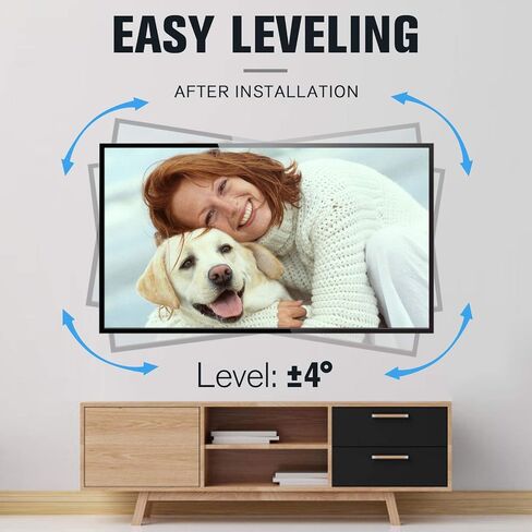 Mounting Dream TV Wall Mount for Most 26-55" TVs, TV Mount Full Motion with Swivel Articulating Arm, Perfect Center Design Wall Mount TV Bracket, up to VESA 400x400mm and 77 lbs Loading MD2418-MX in Kuwait