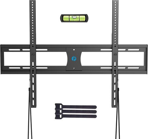 Pipishell منخفض الشكل تلفزيون مثبت على الجدار قوس نحيف للغاية لمعظم 42-90 بوصة LED، LCD بلازما شاشة مسطحة منحنية تلفزيون تصل إلى VESA 800x600 مم و59.8 كجم، يناسب 16 بوصة، 18 بوصة، 24 بوصة الأزرار in Kuwait