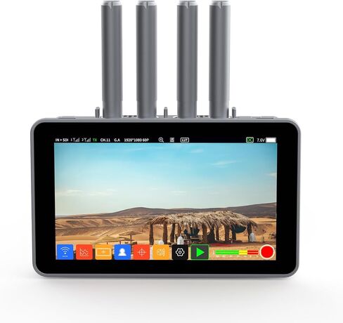 Shimbol ZO600M شاشة مراقبة ميدانية للكاميرا 5.5 بوصة 1000 nit DSLR مع جهاز إرسال أو استقبال لاسلكي مجاني وتسجيل فيديو HDR وتشغيله بزمن وصول منخفض in Kuwait