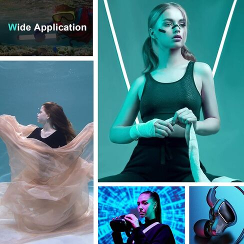 SOONWELL MT1 مصباح فيديو RGB LED مقاوم للماء وقابل لإعادة الشحن ومضاد للماء وقابل لإعادة الشحن، ضوء LED عاكس للضوء، CRI 96+، TLCI 97+ مع بطارية مدمجة 7650 مللي أمبير في الساعة وتحكم عن طريق التطبيق in Kuwait