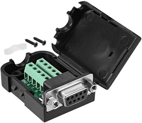 Female DB9 9pin D-SUB Terminal Board Solderless to Screw Terminal Connector in Kuwait