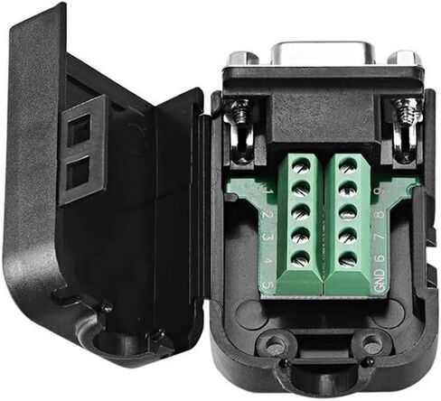 Female DB9 9pin D-SUB Terminal Board Solderless to Screw Terminal Connector in Kuwait